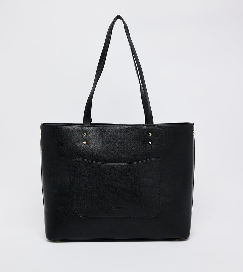 Daily Women's Black Satchel Bag