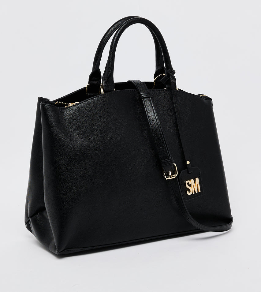 Daily Women's Black Satchel Bag