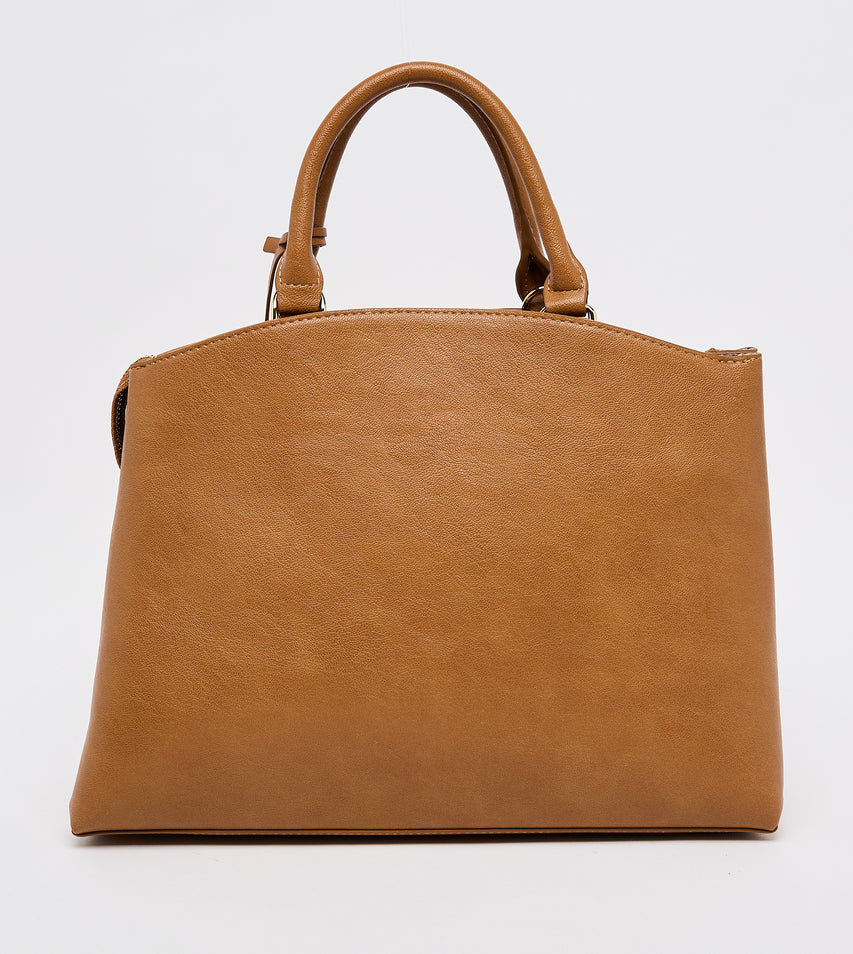 Daily Women's Tan Satchel Bag
