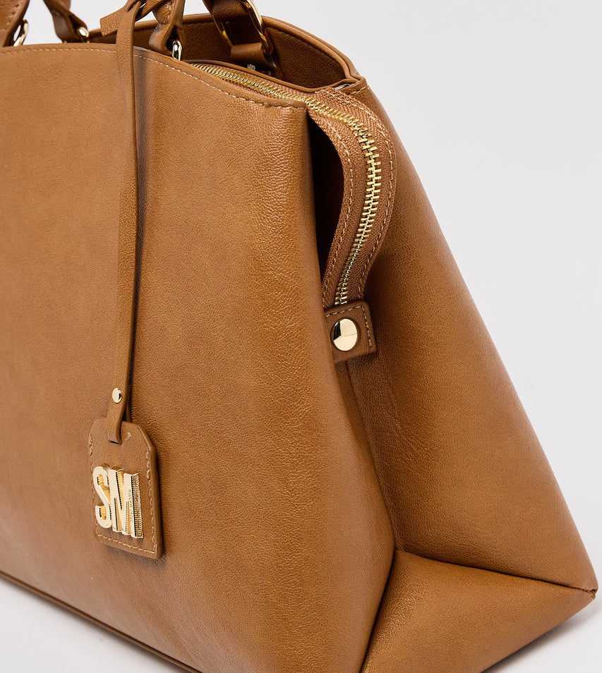 Daily Women's Tan Satchel Bag