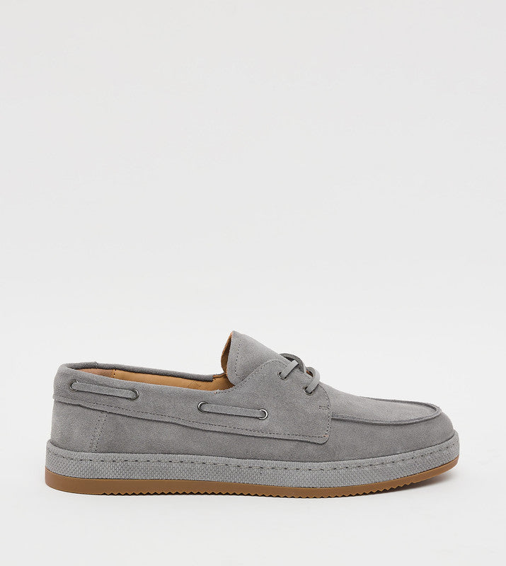Argylee Grey Men's Lace Up Casual Shoes