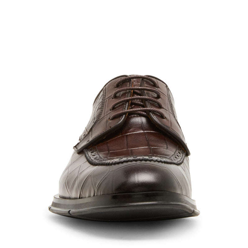 Steve Madden Ashtyn Men's Brown Lace-Up Shoes - front view