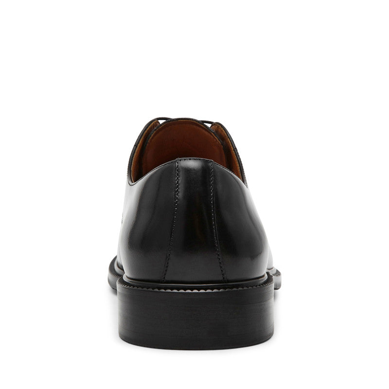 Steve Madden Asotin Men's Black Lace-Up Shoes - rear view