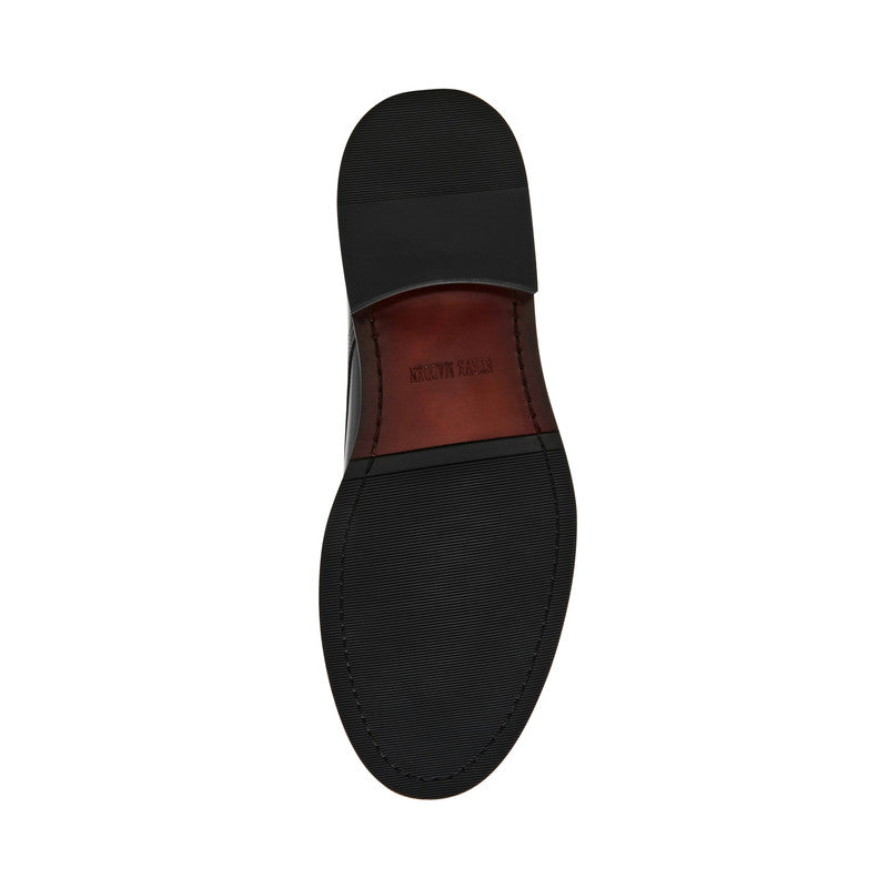 Steve Madden Asotin Men's Black Lace-Up Shoes - outsole view