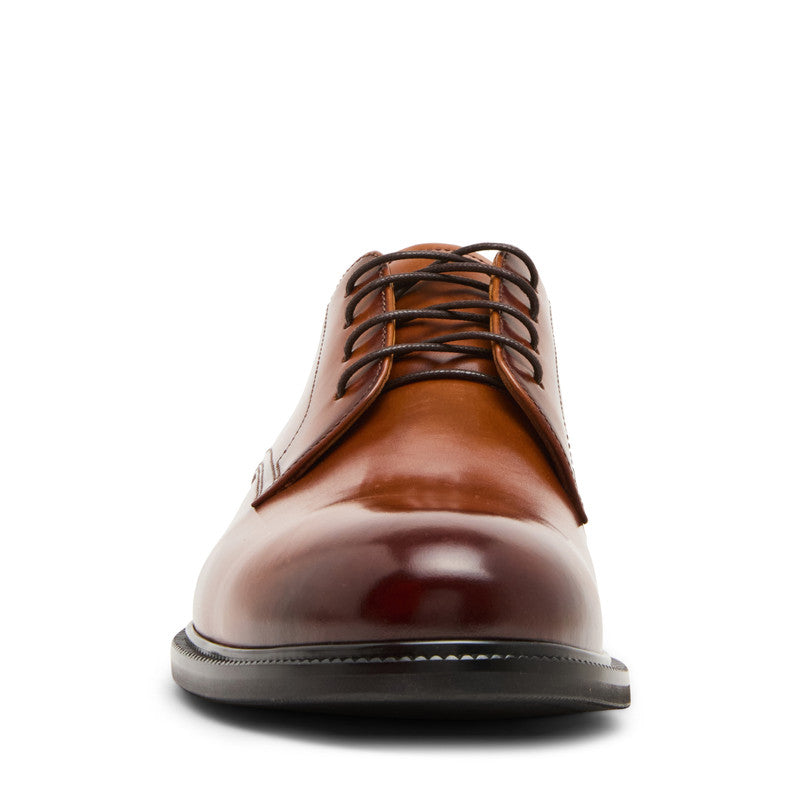 Steve Madden Asotin Men's Tan Lace-Up Shoes - rear three-quarter view