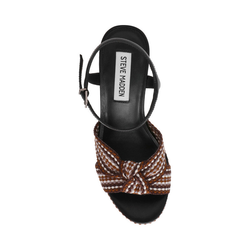 Aztec Black Multicolor Women's Wedge Sandals - view 6