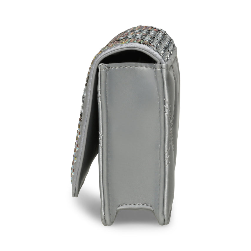 Baddi Women's Silver Crossbody Bag - view 3
