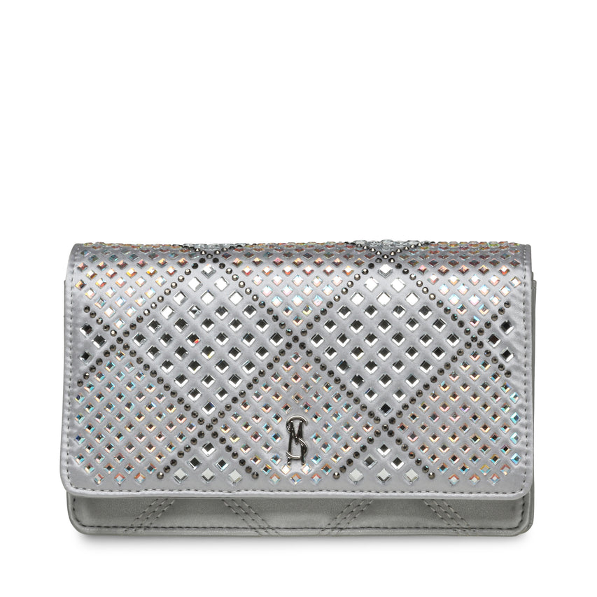 Baddi Women's Silver Crossbody Bag