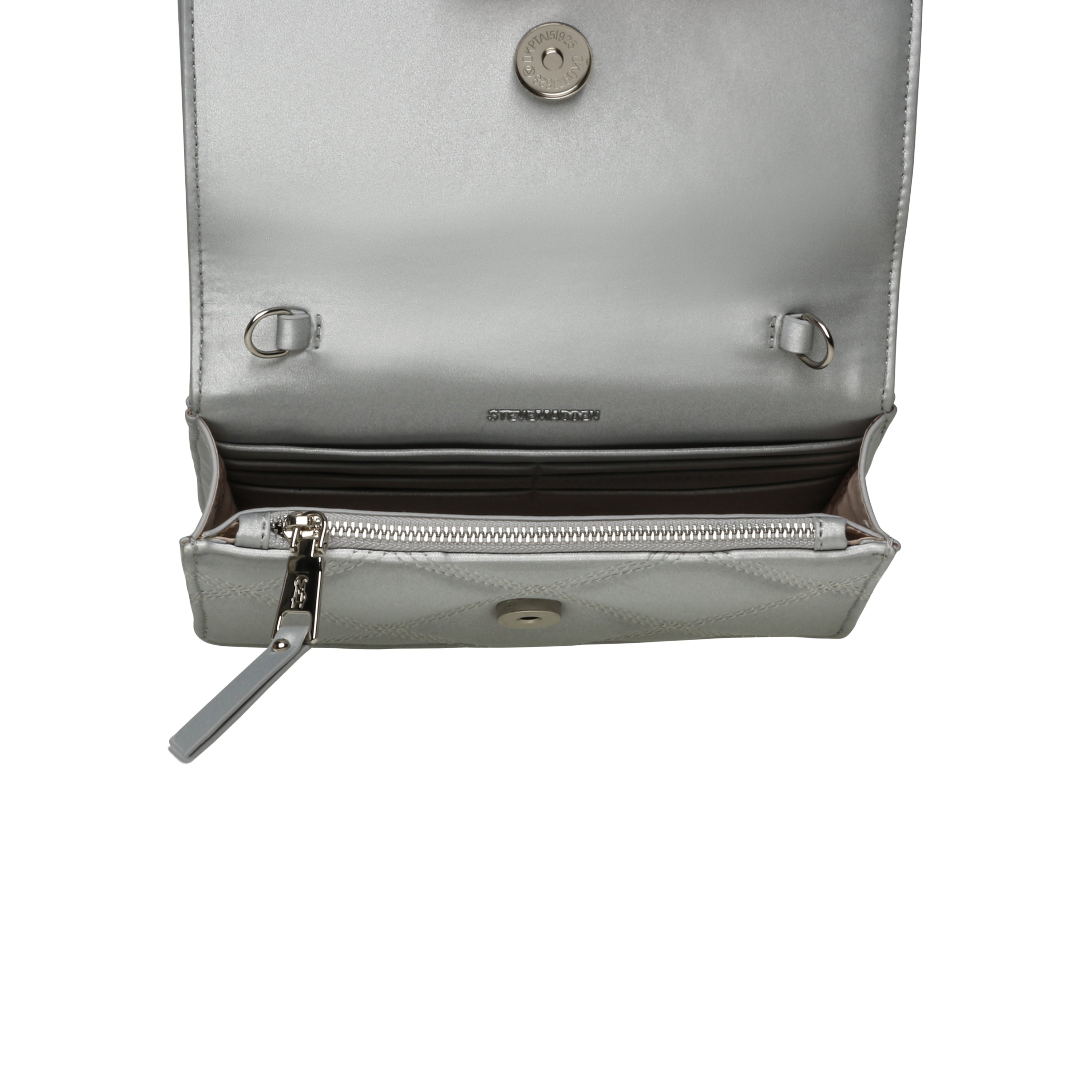 Baddi Women's Silver Crossbody Bag - view 4