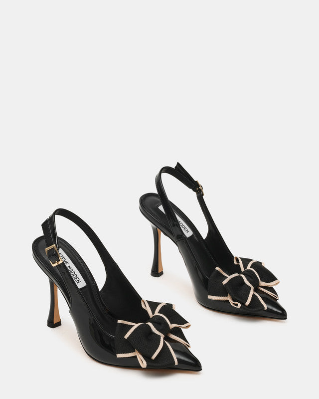 Steve Madden Balina Women's Black Pumps - pair view
