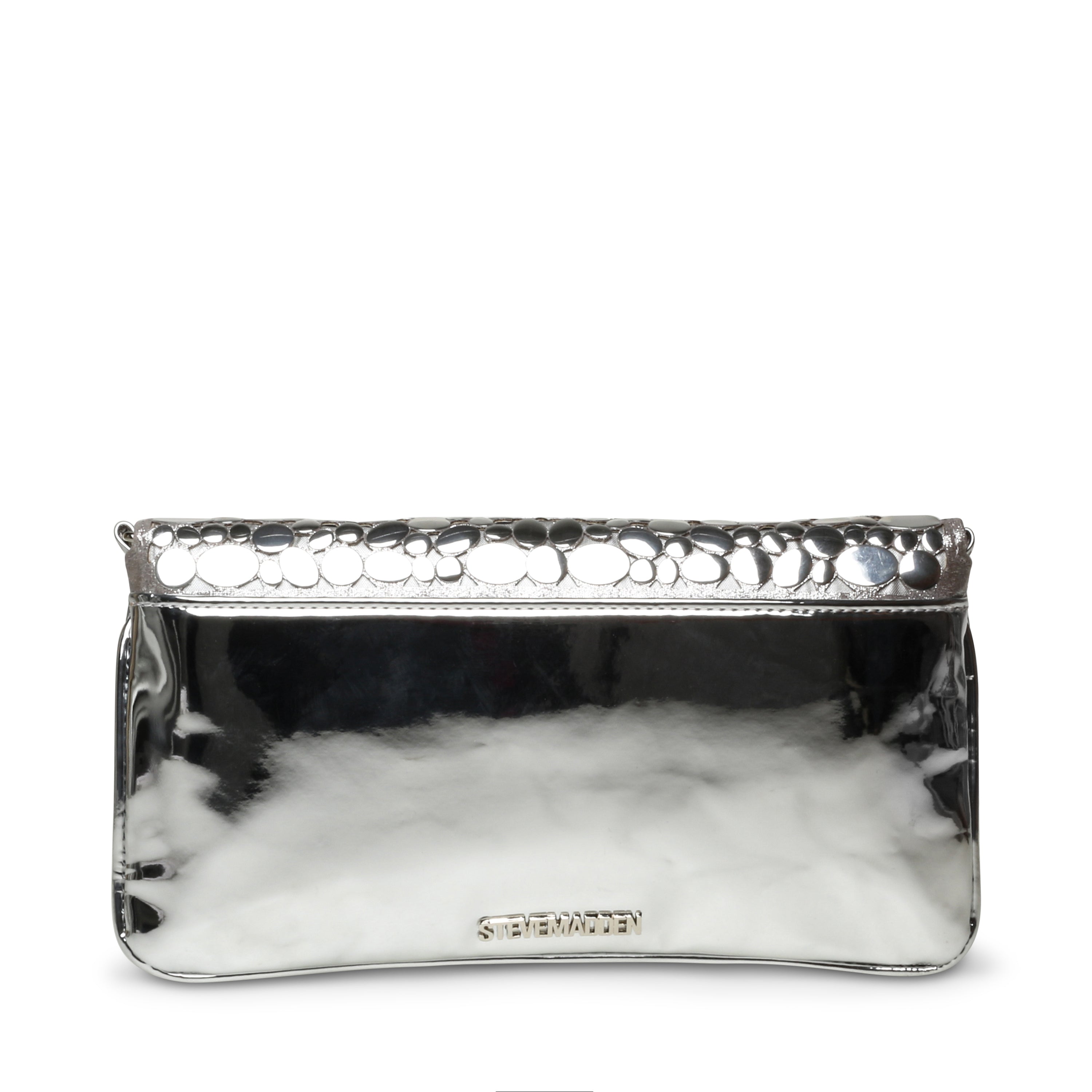 Barmor Women's Silver Clutch - view 3