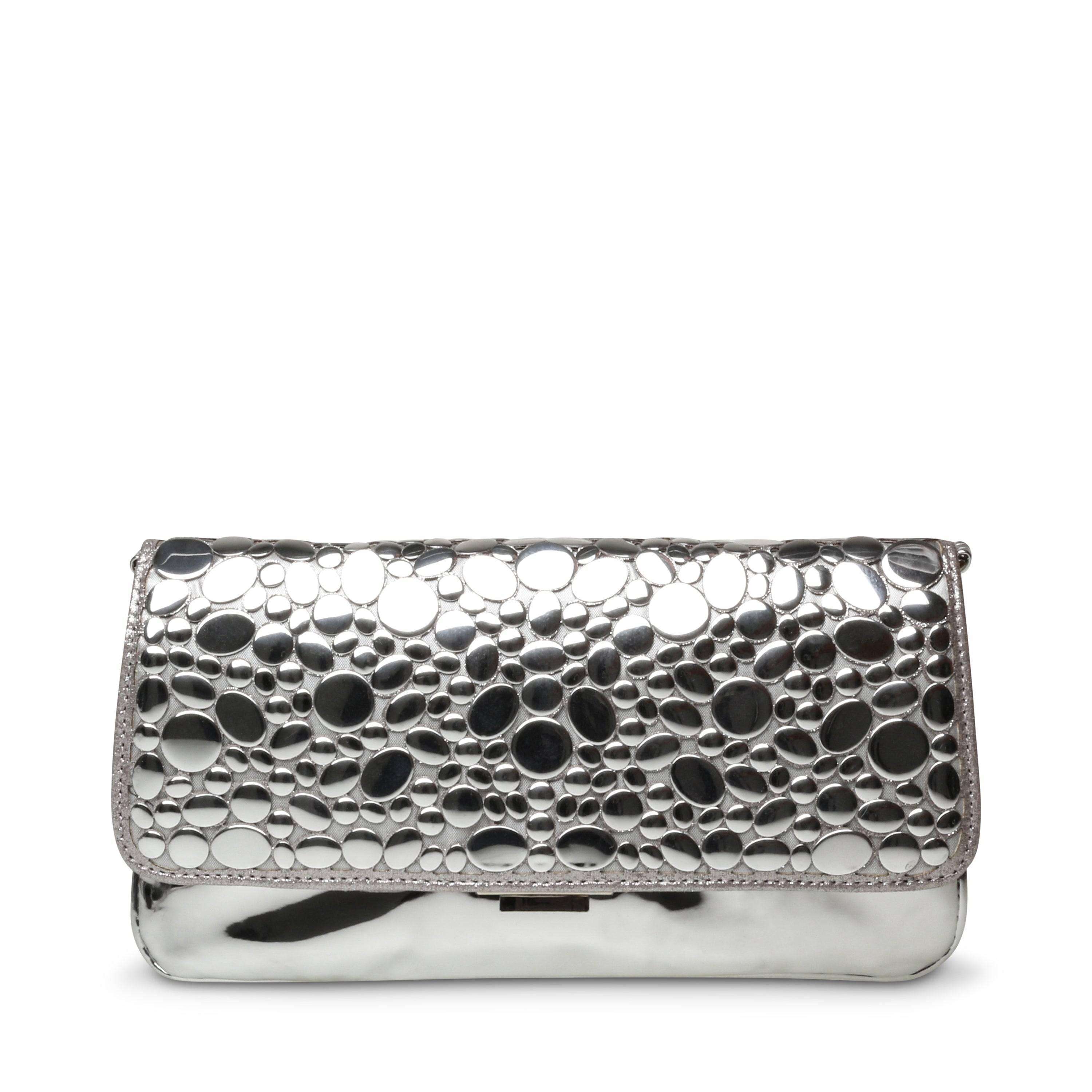 Barmor Women's Silver Clutch