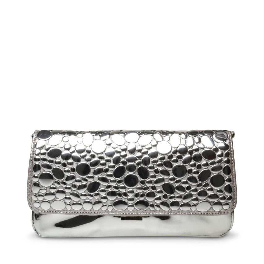 Barmor Women's Silver Clutch