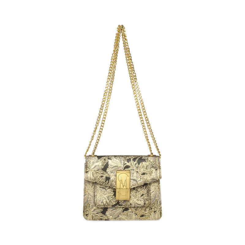 Steve Madden Bartie Women's Black Crossbody Bag - front view