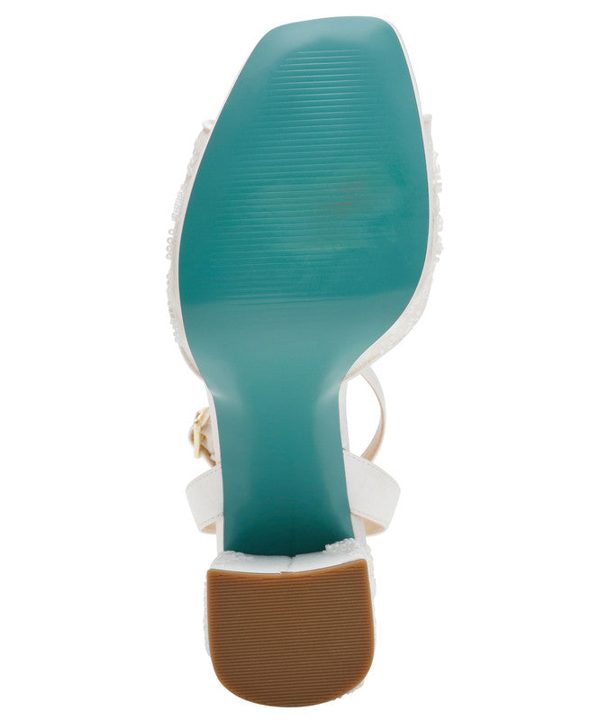 SB-Junie Women's Ivory Heeled Sandals - view 6