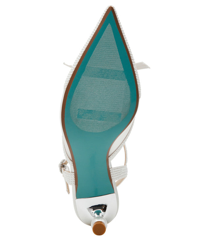Steve Madden Leoo Women's Ivory Heels - outsole view
