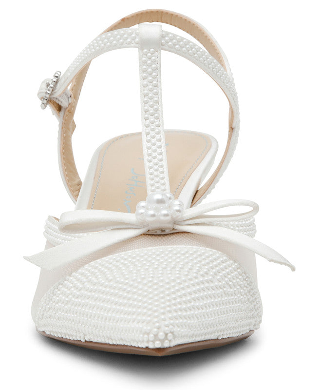 Steve Madden Leoo Women's Ivory Heels - front view