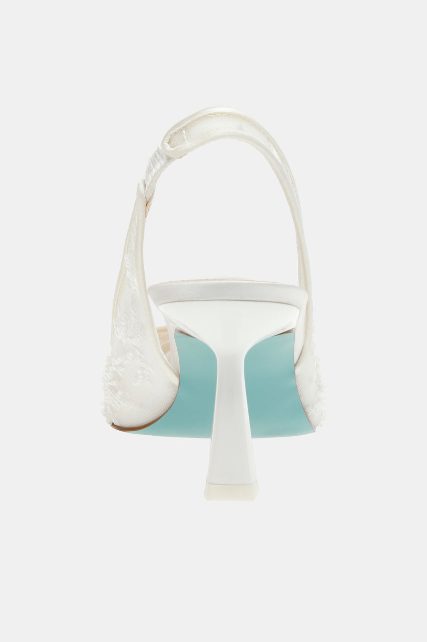 Steve Madden Sb-nikki Women's Ivory Pumps - rear view