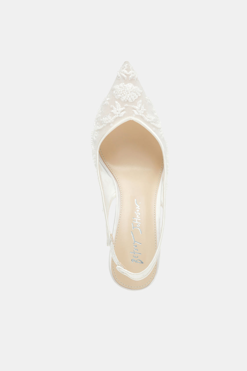 Steve Madden Sb-nikki Women's Ivory Pumps - top view