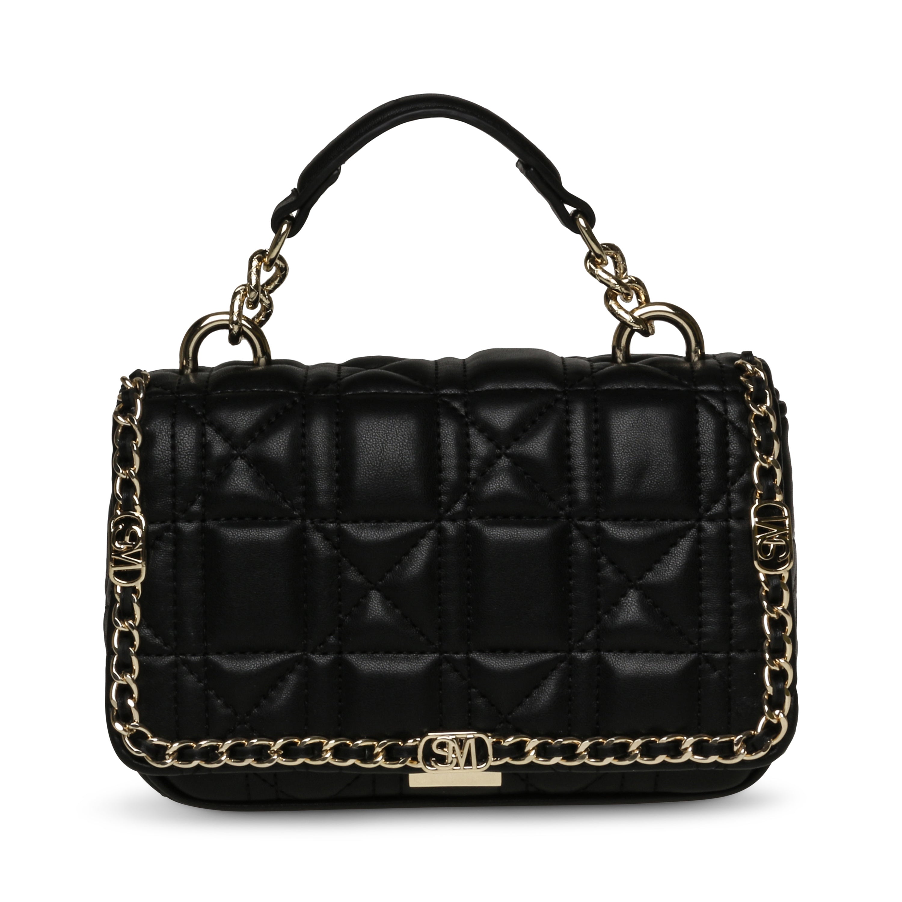 BGRETEL BLACK MULTICOLOR SATCHEL BAG
