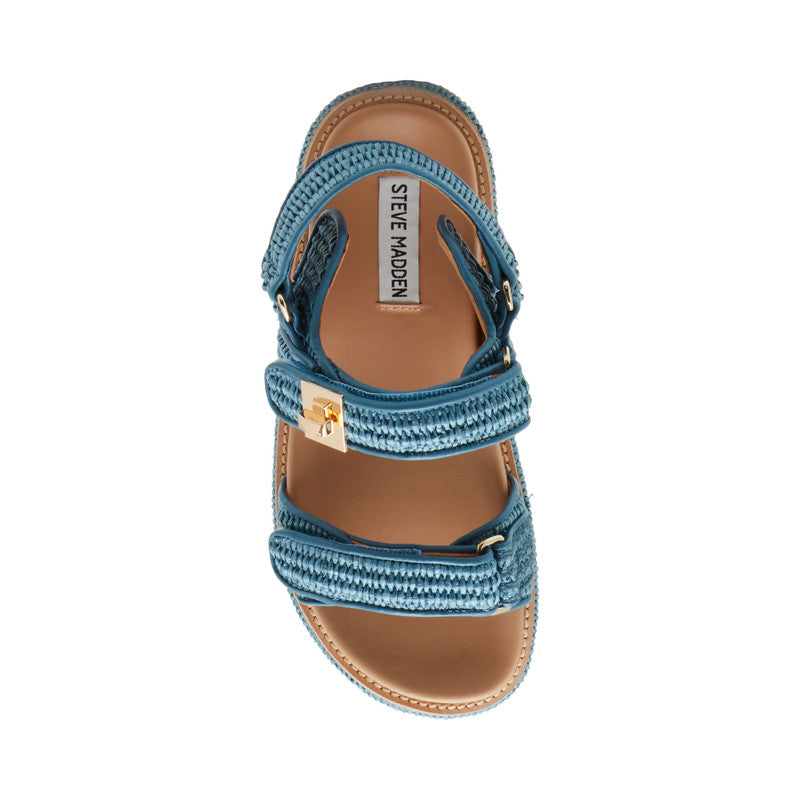 Bigmona Blue Women's Flat-Casual Sandals - view 2