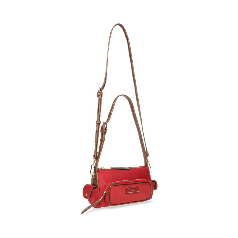 Steve Madden Bjordi-n Women's Red Shoulder Bag - side profile - view 5