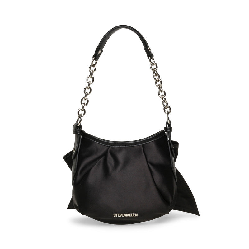 Steve Madden Blarina Women's Black & Silver Shoulder Bag - back view