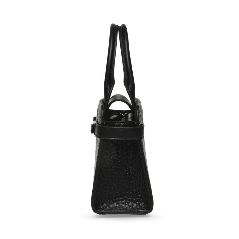 Steve Madden Blindiem Women's Black Tote Bag - side profile - view 5