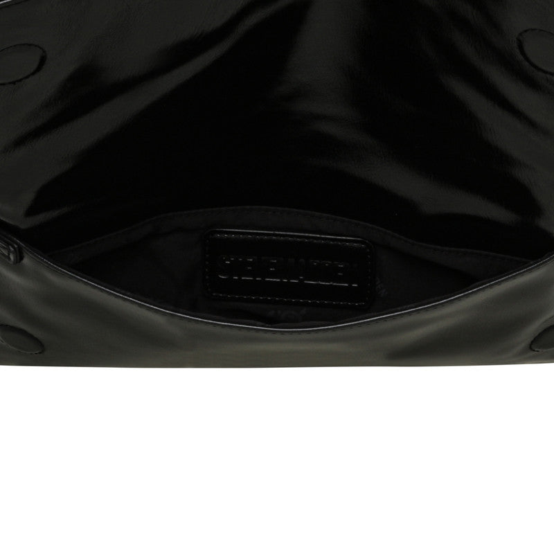 Steve Madden Bluckie women's black shoulder bag, back view