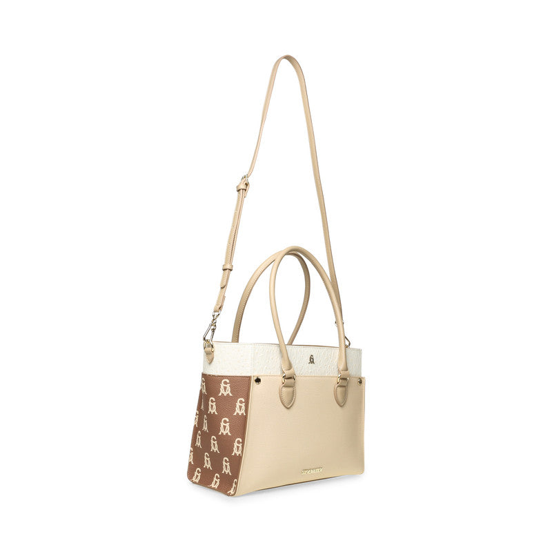 BMARIOSE CAMEL TOTE BAG