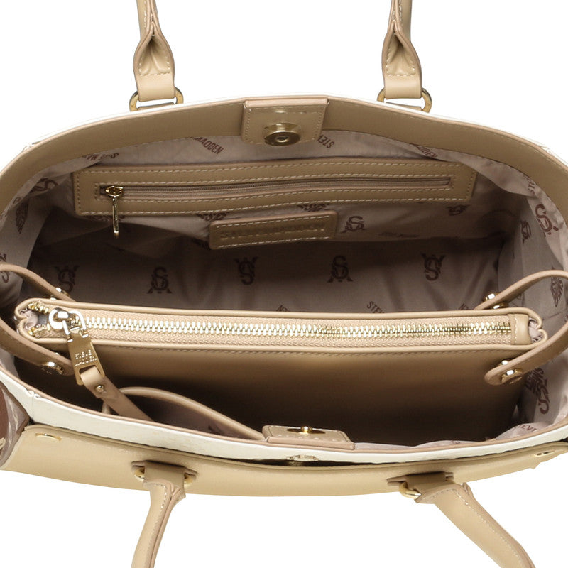 BMARIOSE CAMEL TOTE BAG