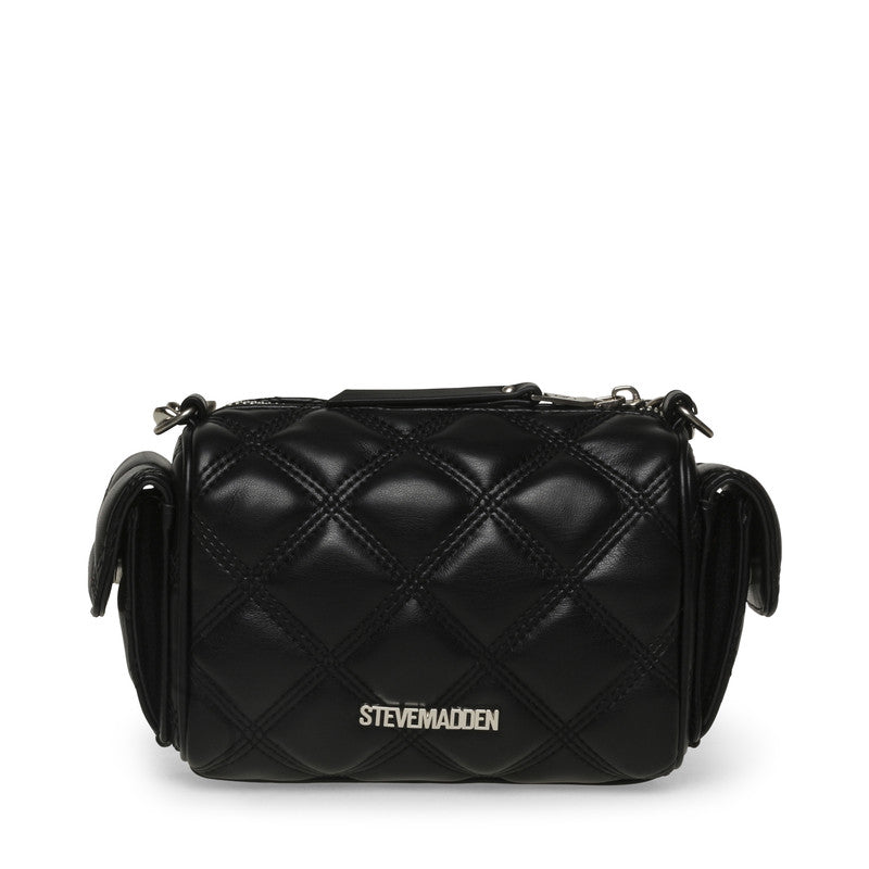 Steve Madden Bminny Women's Black & Nickel Mini Bag - back view