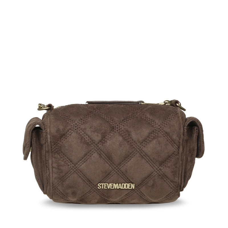 Steve Madden Bminny Women's Grey Mini Bag - back view