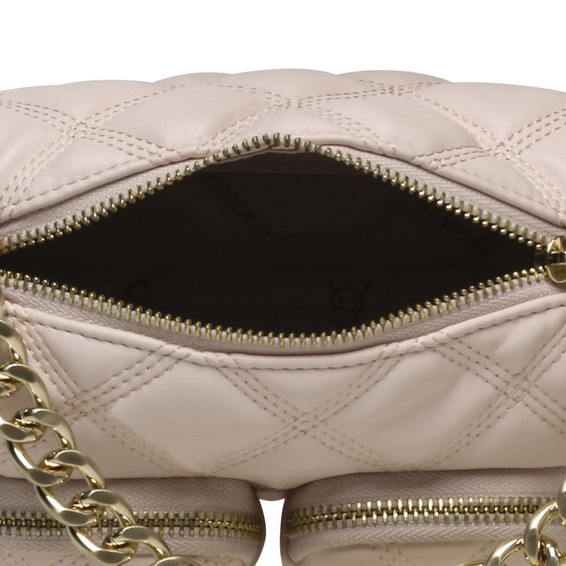 Steve Madden Bminny Women's Light Pink Mini Bag - open interior view