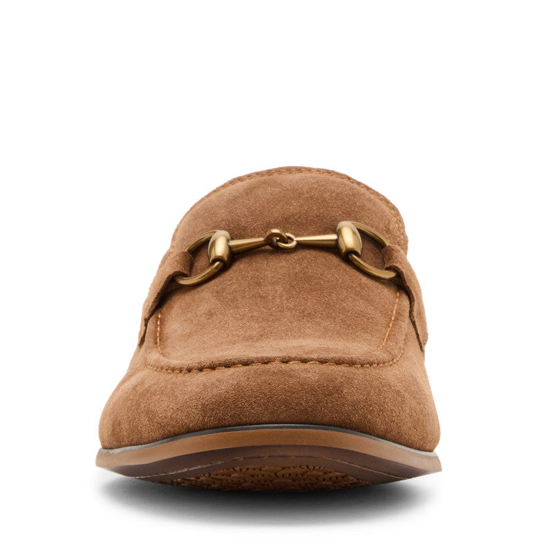 Steve Madden Braave Men's Tobacco Loafers - front view