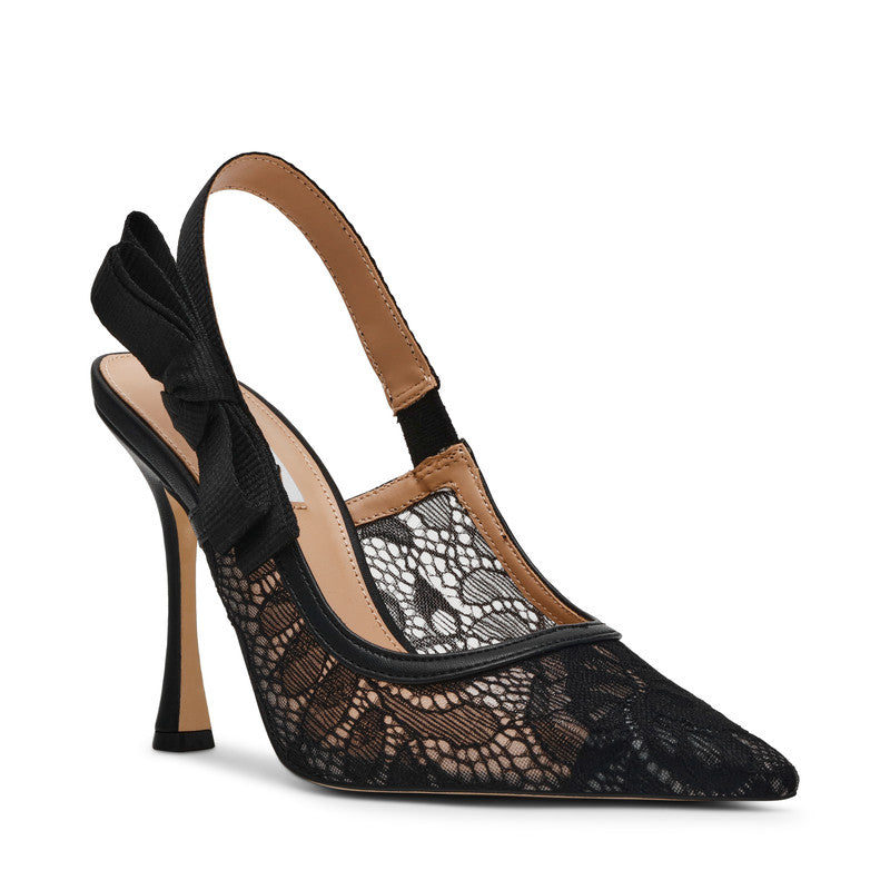 Steve Madden Brylie Women's Black Pumps - front three-quarter view
