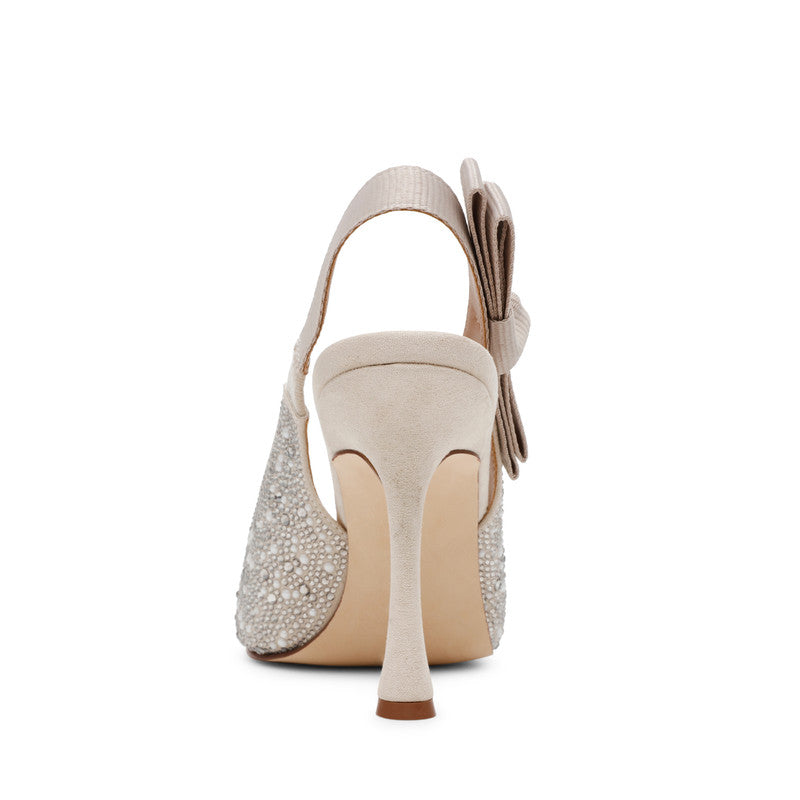 Steve Madden Brylie Women's White Pumps - rear view