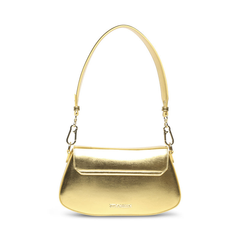 Steve Madden Bstash Women's Gold Shoulder Bag - back view