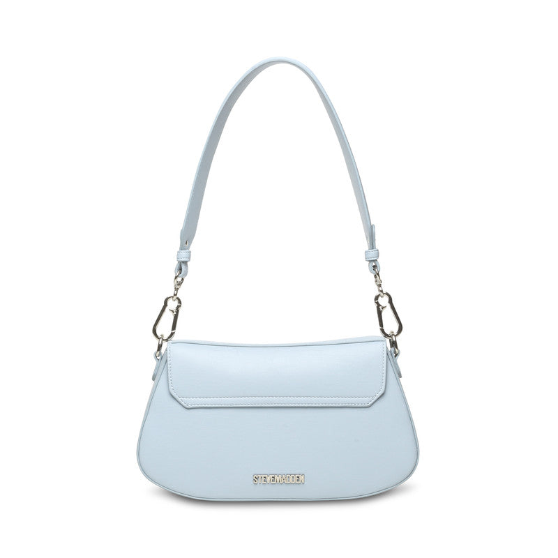 Steve Madden Bstash Women's Light Blue Shoulder Bag - back view