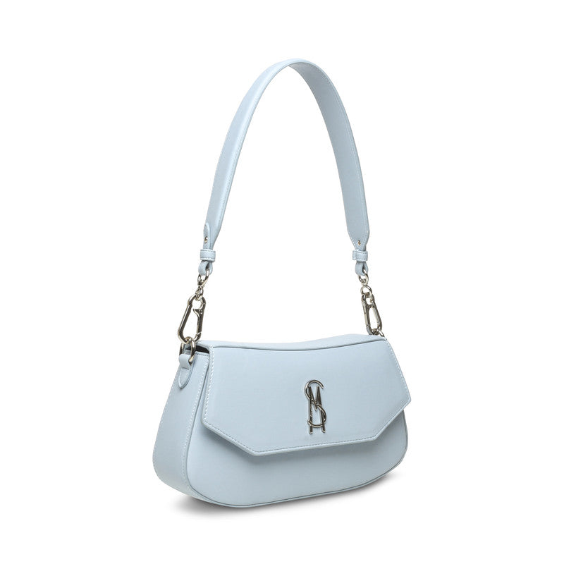 Steve Madden Bstash Women's Light Blue Shoulder Bag - three-quarter view