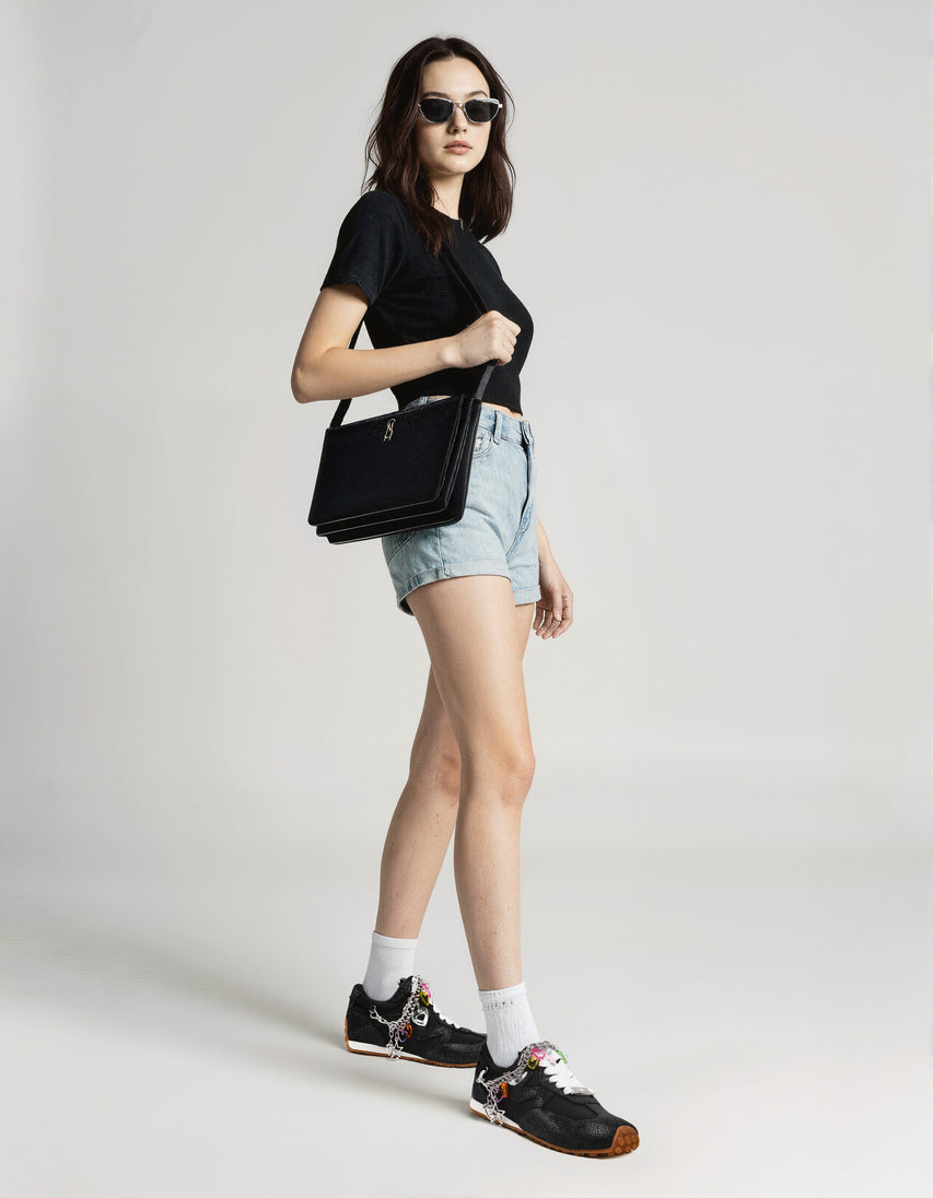 Cameos-R Women's Black Sneakers - view 2