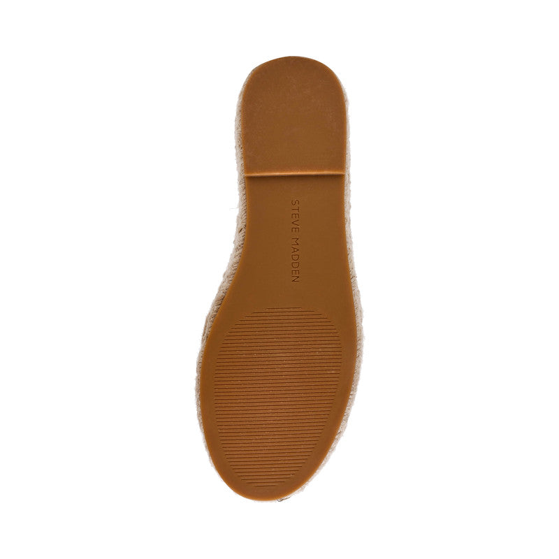 Steve Madden Candi women's light brown flat sandals, front view