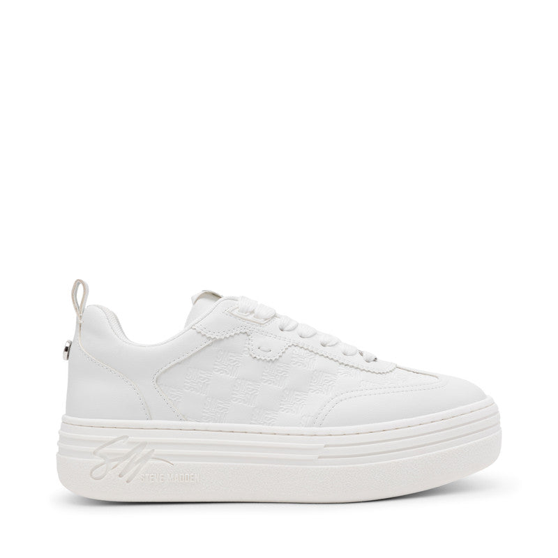 CATAPULT WHITE ACTION LEATHER SNEAKERS