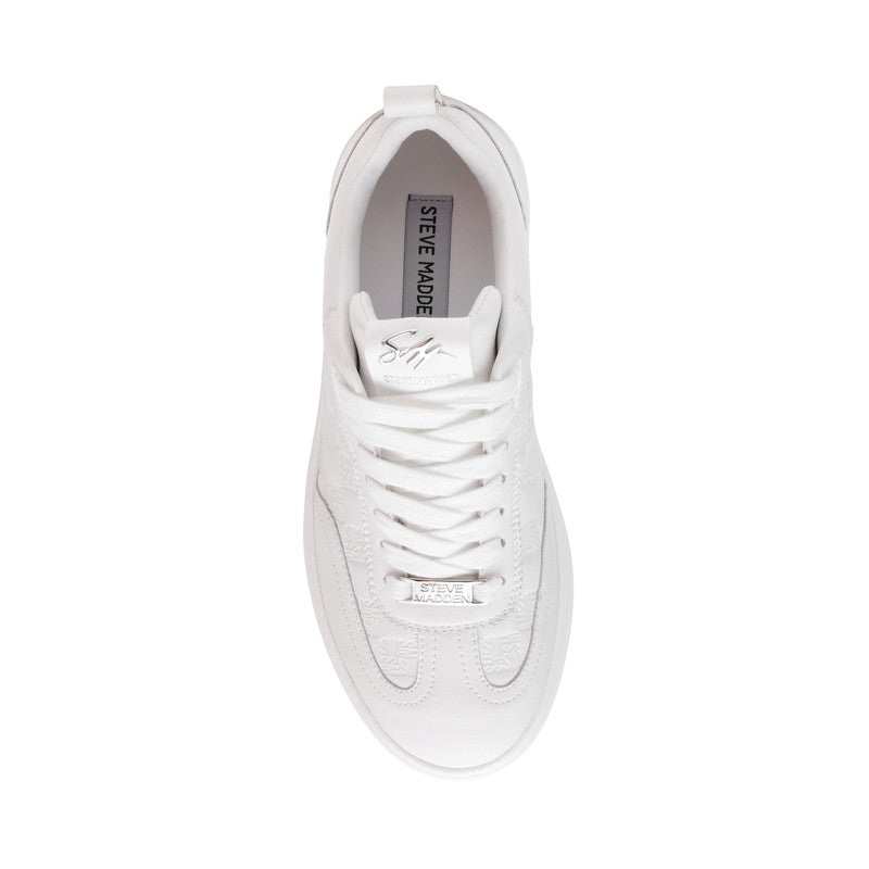 CATAPULT WHITE ACTION LEATHER SNEAKERS