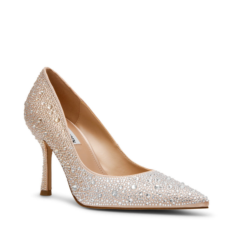 Steve Madden Catarina Women's Champagne Pumps - front three-quarter view