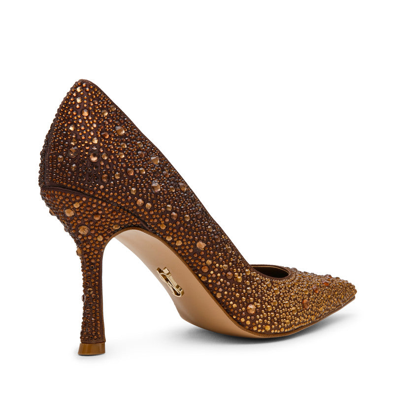 Steve Madden Catarina Women's Brown Pumps - side profile - view 2