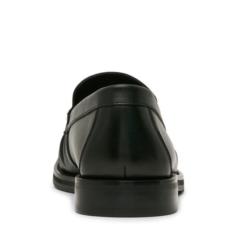 Steve Madden Chester Men's Black Loafers - rear view