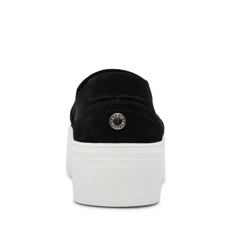 Clifftop Women's Black Suede Sneakers - view 5