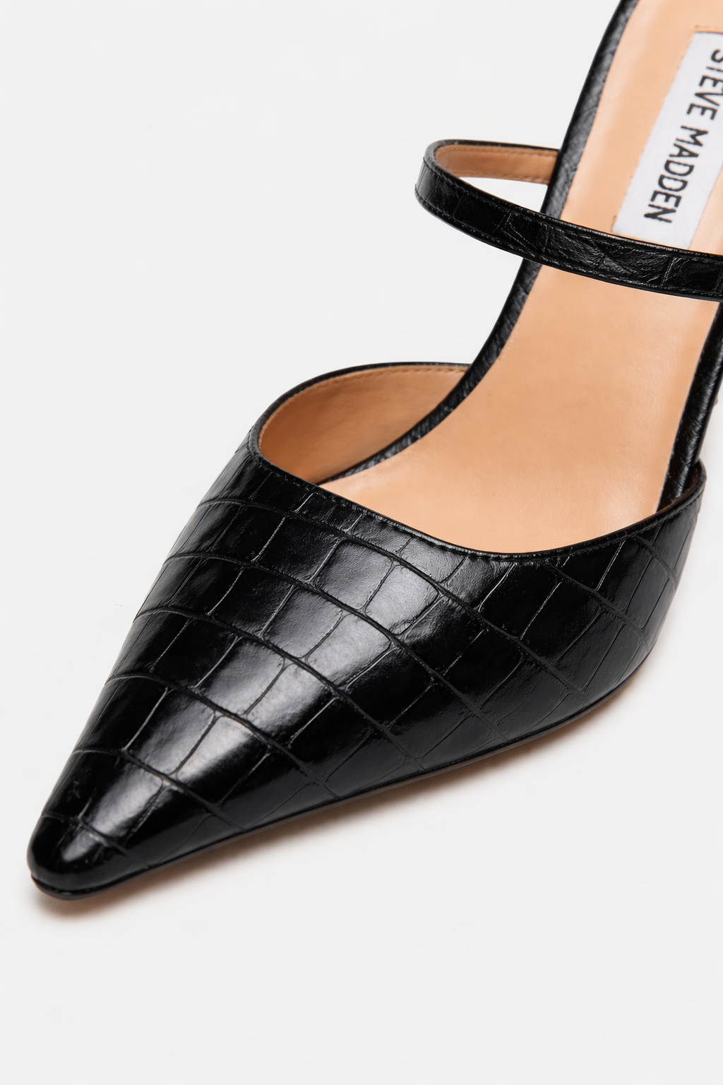 Brecki Women's Black Croco Heels - view 2