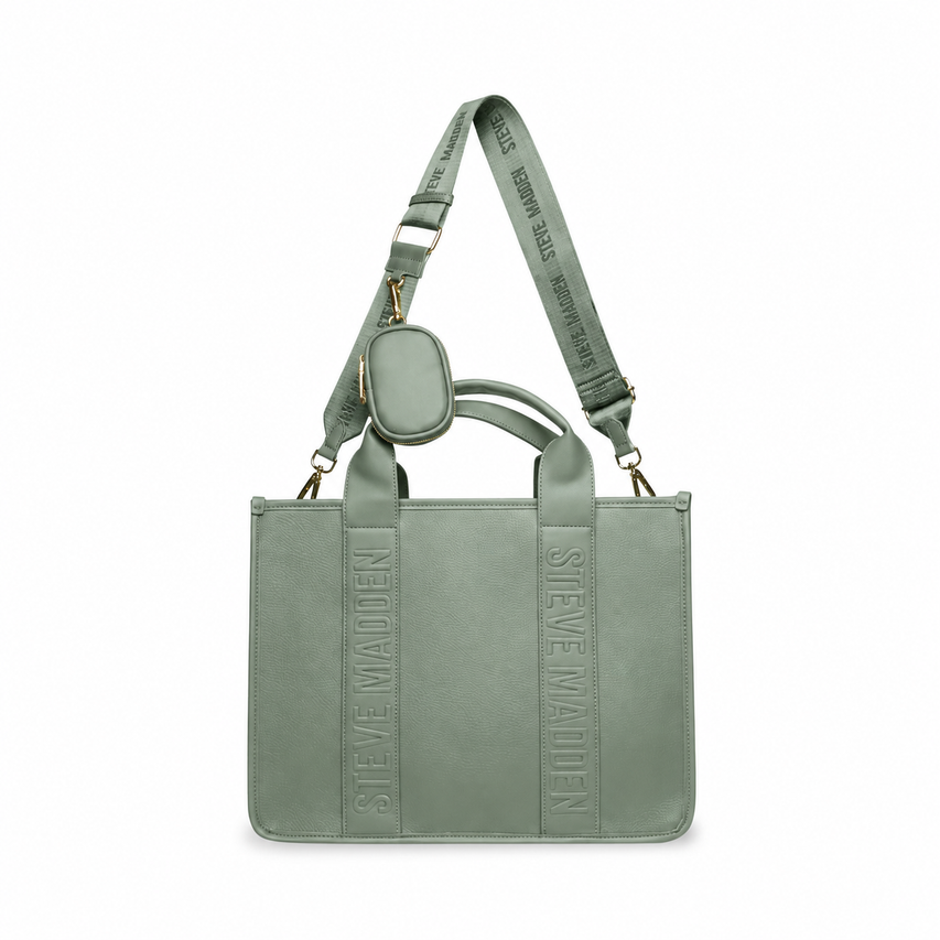 Bwebber-E Women's Olive Green Satchel Bag - view 4